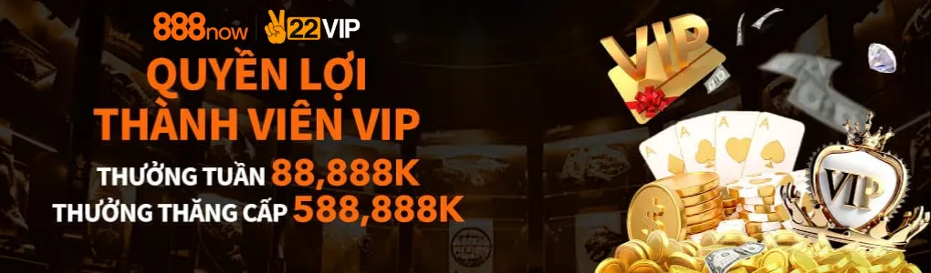 Quyền lợi vip trên 888now4 com